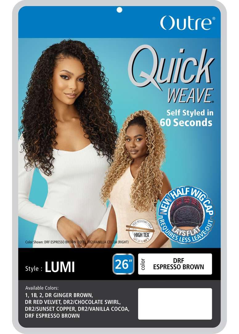 Outre Quick Weave - Lumi (OFF BLACK 1B)