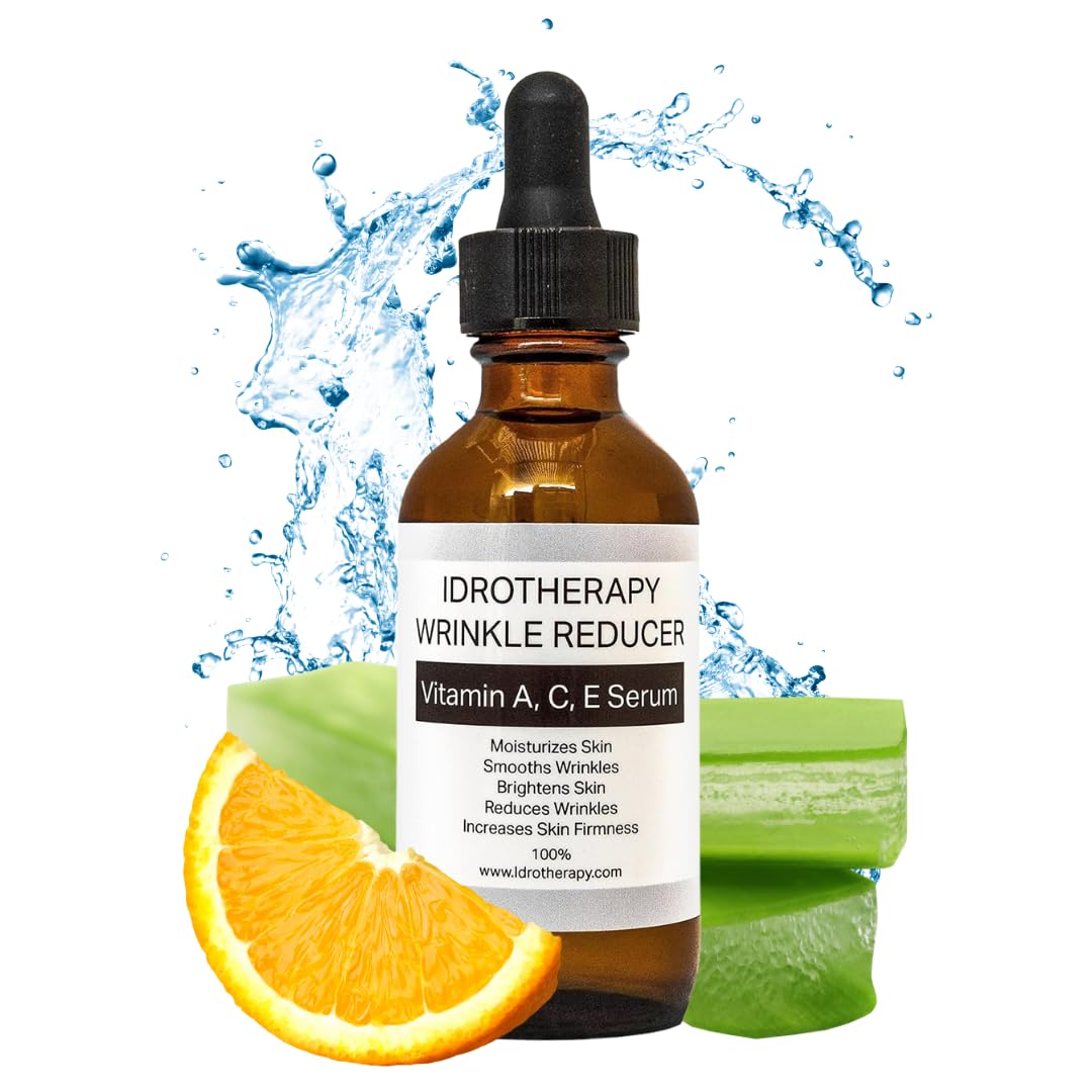 Idrotherapy Wrinkle Reducer with Vitamin A, C, E Serum Beauty & Personal Care Idrotherapy