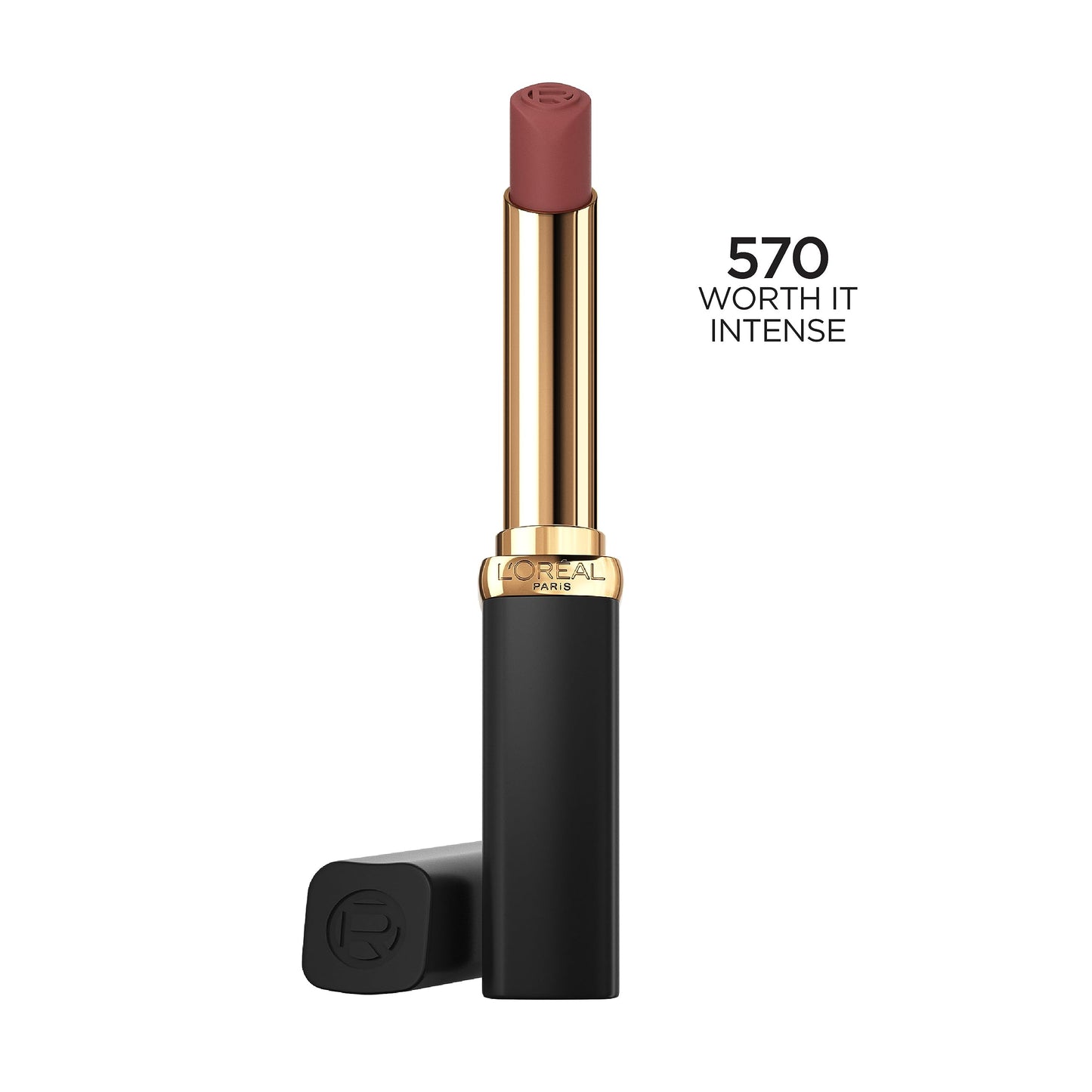 L'Oreal Paris Colour Riche Intense Volume Matte Lipstick, Lip Makeup Infused with Hyaluronic Acid for up to 16HR Wear, Worth It Intense, 0.06 Oz Beauty & Personal Care L'Oreal Paris