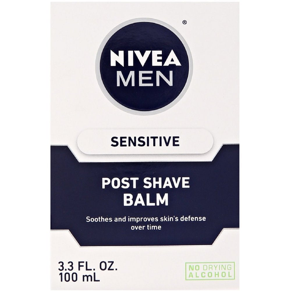 NIVEA FOR MEN Sensitive Post Shave Balm 3.30 oz (Pack of 7) Beauty and Personal Care NIVEA MEN