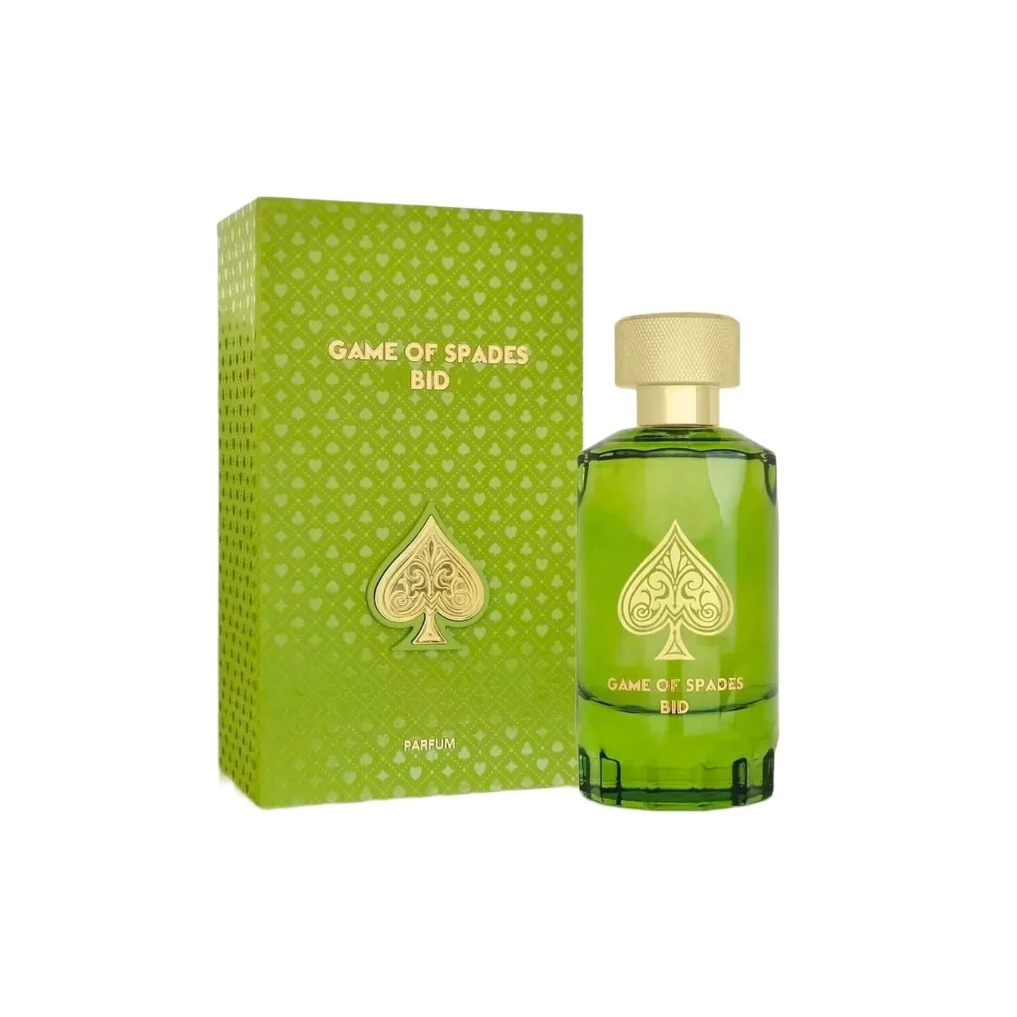 Jo Milano Game of Spades Bid Parfum Spray | 3.4 oz (100ml) | Warm Spicy, Oud, Leather, Sandalwood Scent | Long Lasting Fragrance for Men and Women Beauty & Personal Care Jo Milano