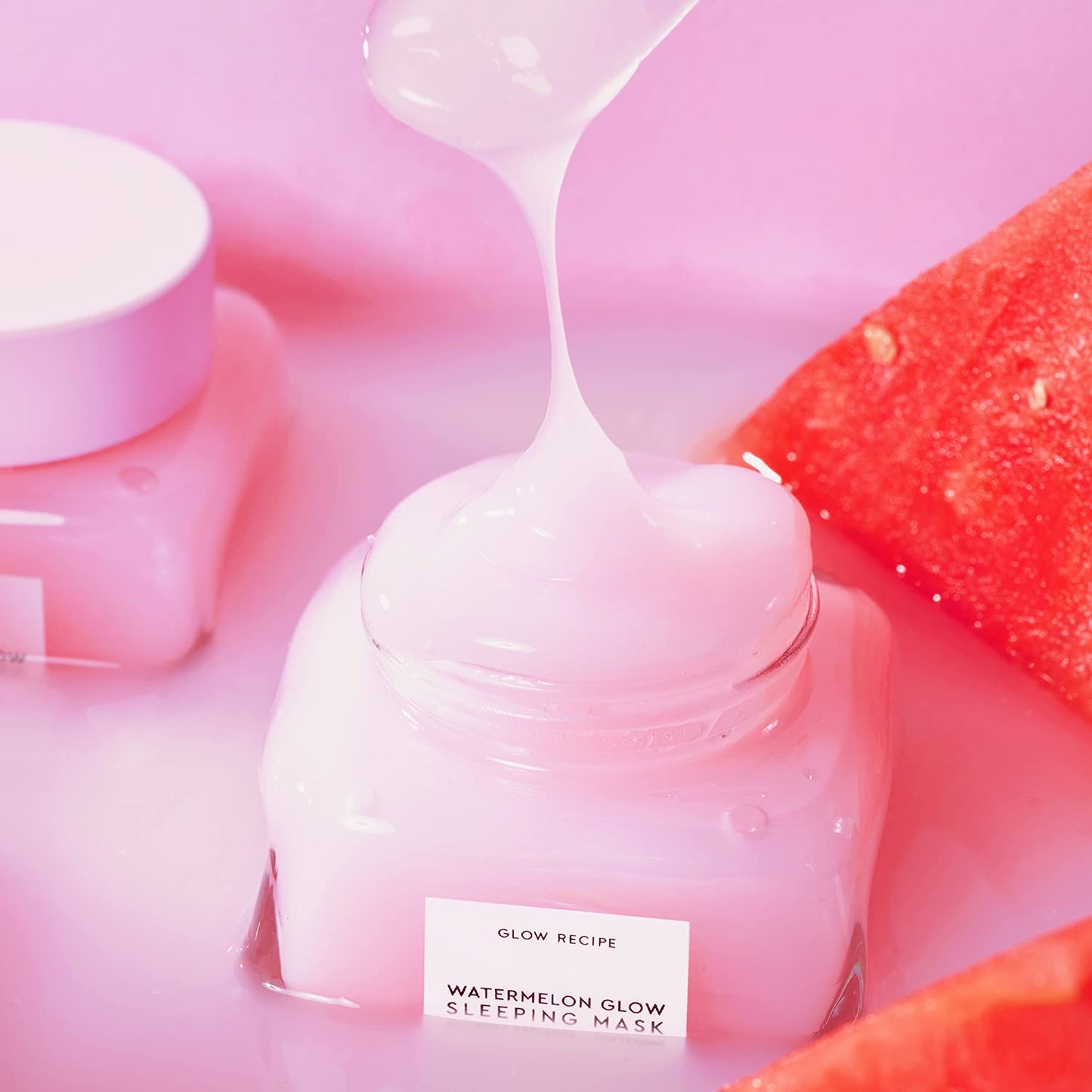 Glow Recipe Mini Watermelon Sleeping Mask - Hydrating, Pore Refining Overnight Face Mask with AHAs, Hyaluronic Acid + Pumpkin Seed Extract Beauty & Personal Care Glow Recipe