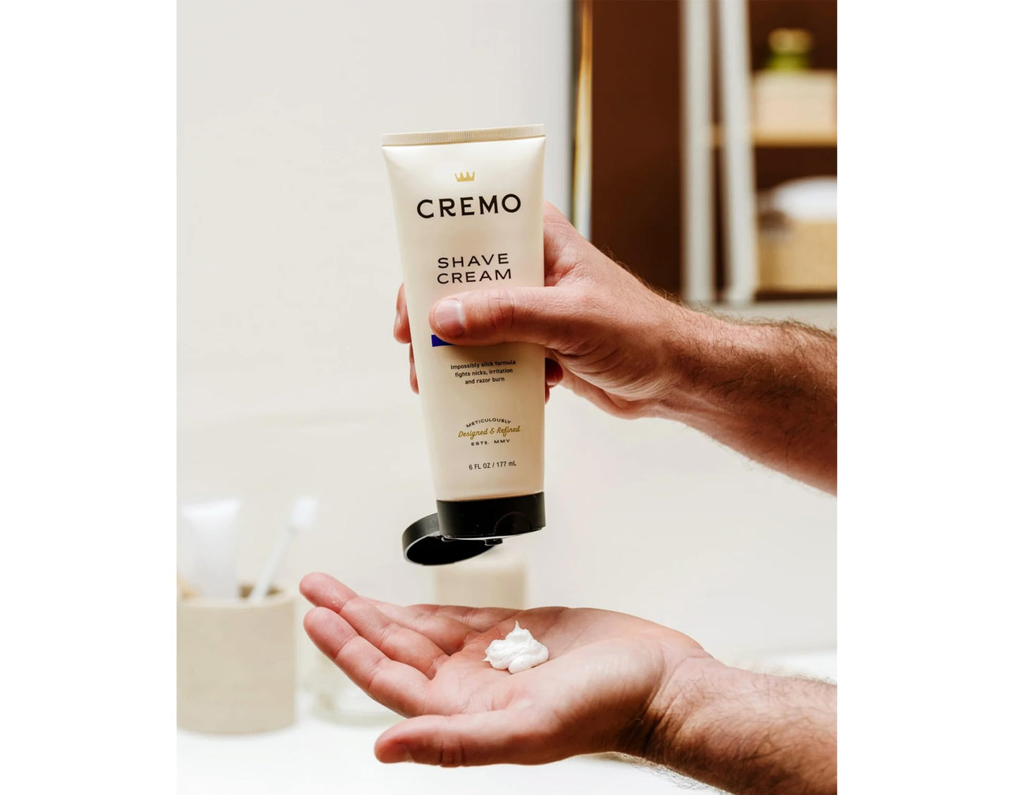 Cremo Cooling Shave Cream Refreshing Mint Cooling Formula, 6 Fluid Ounces Beauty and Personal Care Cremo