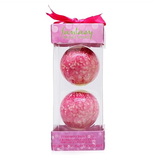 Fantasy/Britney Spears 2 Fragrant Bath Fizzes Set (W) Beauty & Personal Care Britney Spears