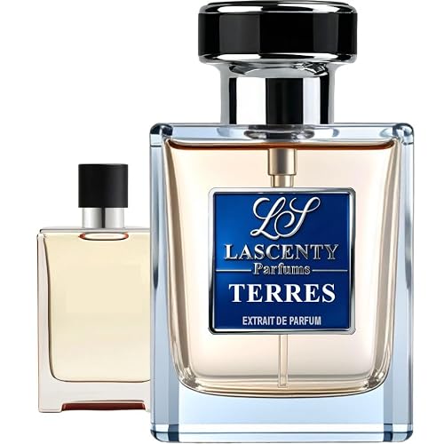 LaScenty TERRES Inspired by Terre deH.ermes, Citrus Woody Earthy Perfume and Cologne for Men, Long Lasting Intense Fragrance with Strong High Beauty & Personal Care LaScenty
