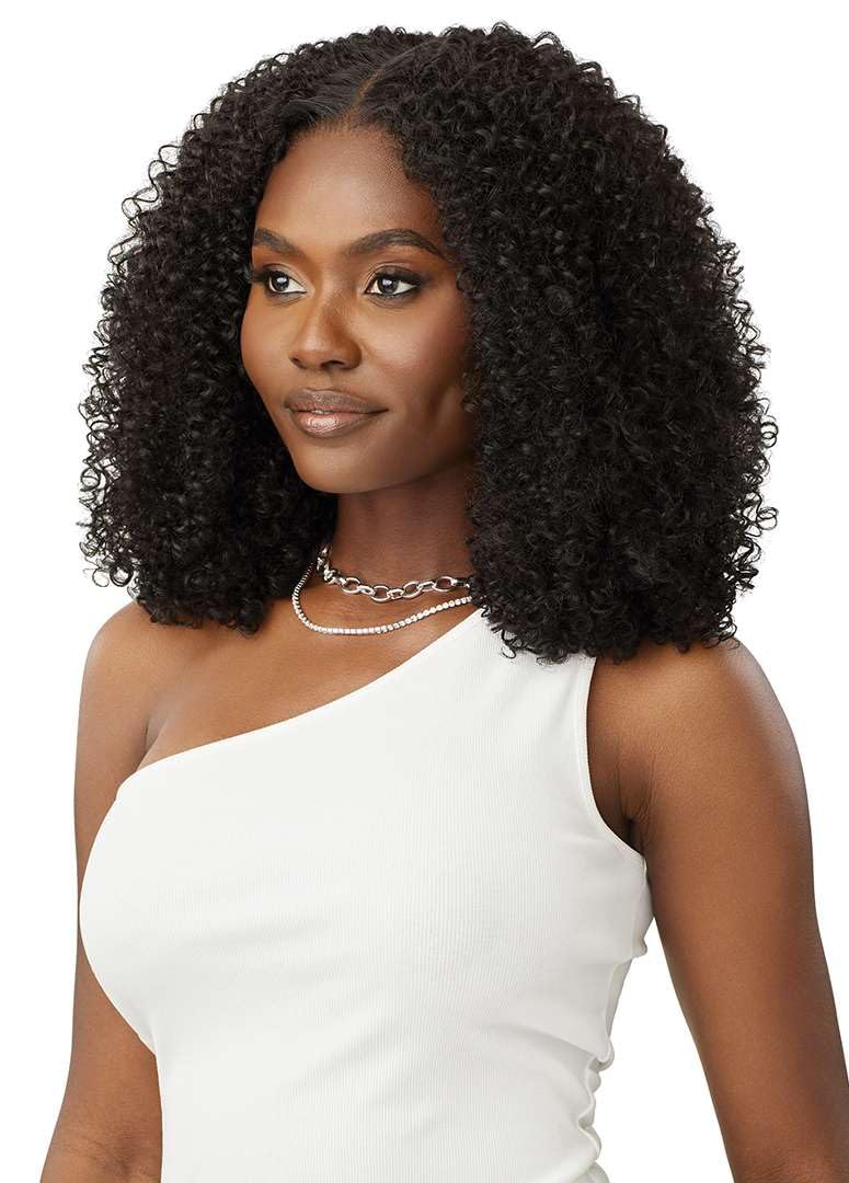 Outre Lace Front Wig - Melted Hairline - Latira (JET BLACK 1)