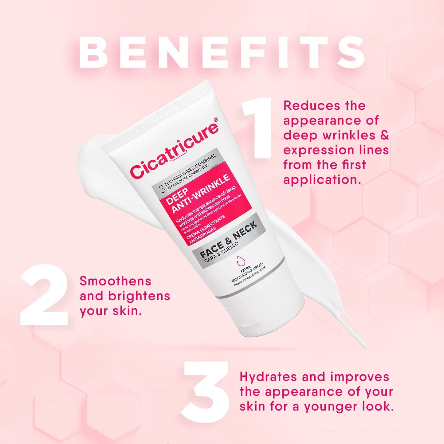 Cicatricure Crema Anti-Wrinkle Face Cream 2.10 oz (Pack of 3) Beauty & Personal Care Cicatricure