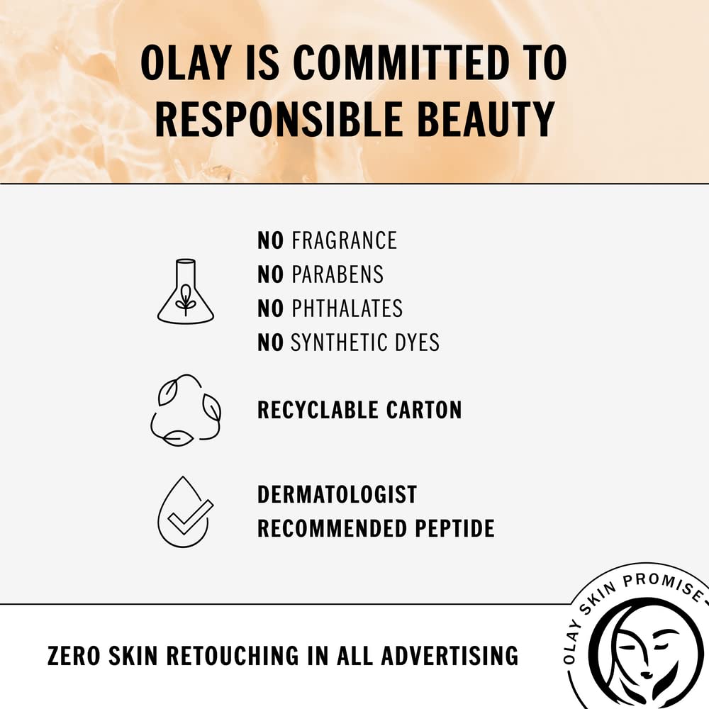 Olay Vitamin C + Peptide 24 Eye Cream, Fragrance-Free, 0.5 oz + Whip Face Moisturizer Travel/Trial Size Gift Set Beauty & Personal Care Olay