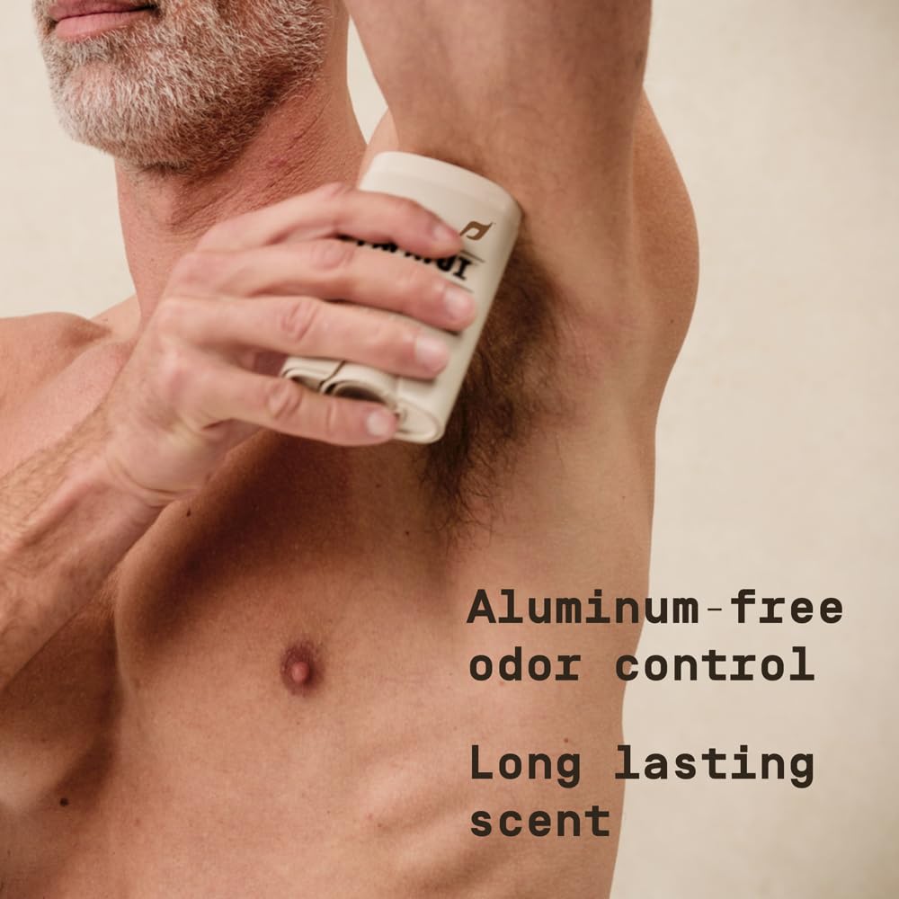 PAPATUI by Dwayne Johnson Aluminum-Free Deodorant for Men - Odor Protection, Moisture Absorption, Skin Nourishing Formula - Vanilla Shea - 2.6oz Beauty and Personal Care PAPATUI