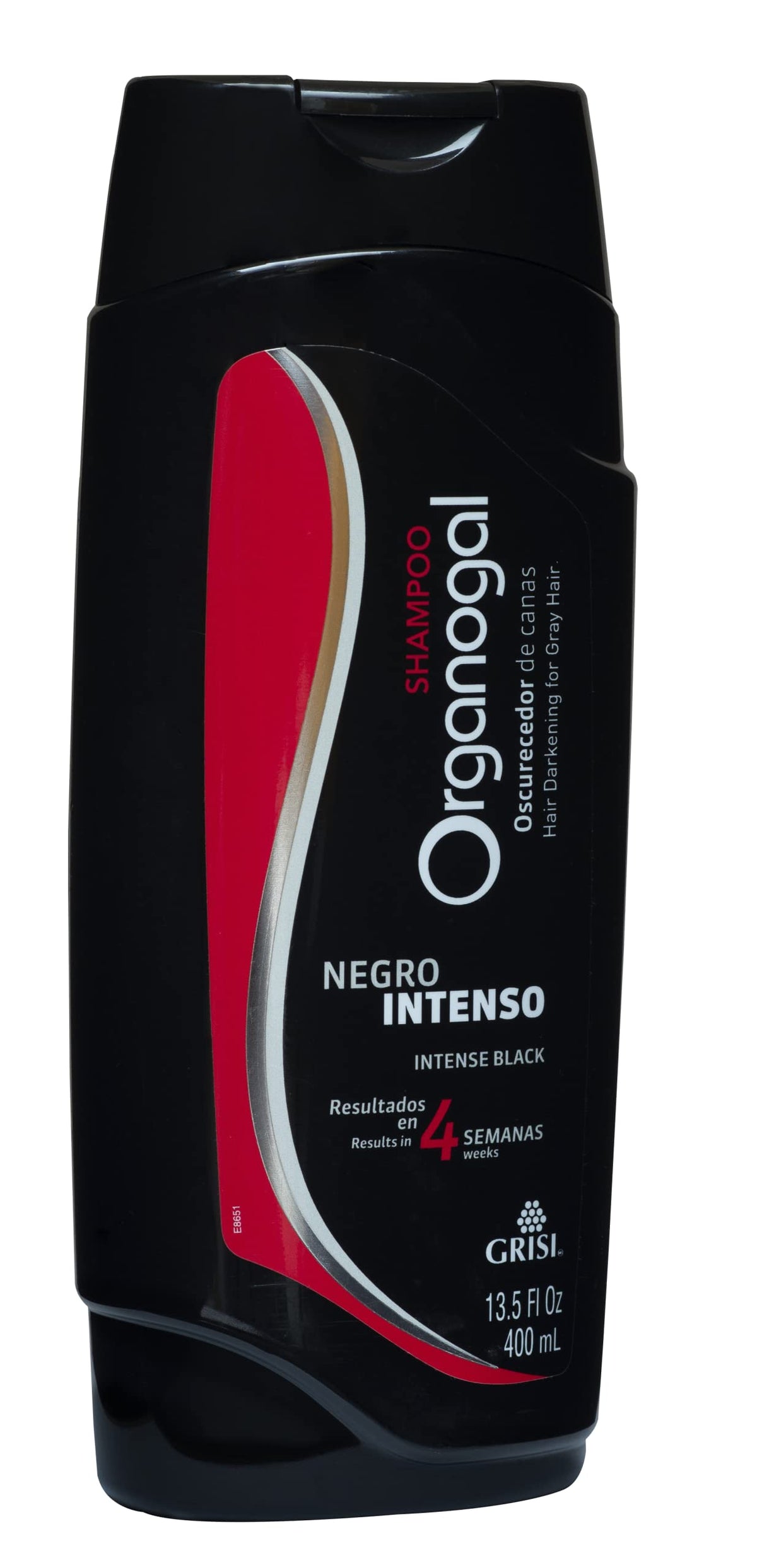 ORGANOGAL Grisi Shampoo Cleansing Darkening Shampoo with Cactus Extract Assists with the Reversal of Grey Hair 2- Pack of 13.5 FL Oz Bottles. (Pack Beauty & Personal Care ORGANOGAL