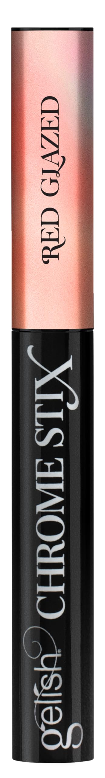 Gelish Chrome Stix No-Mess Metallic Mirror Nail Art Powder: Red Glazed