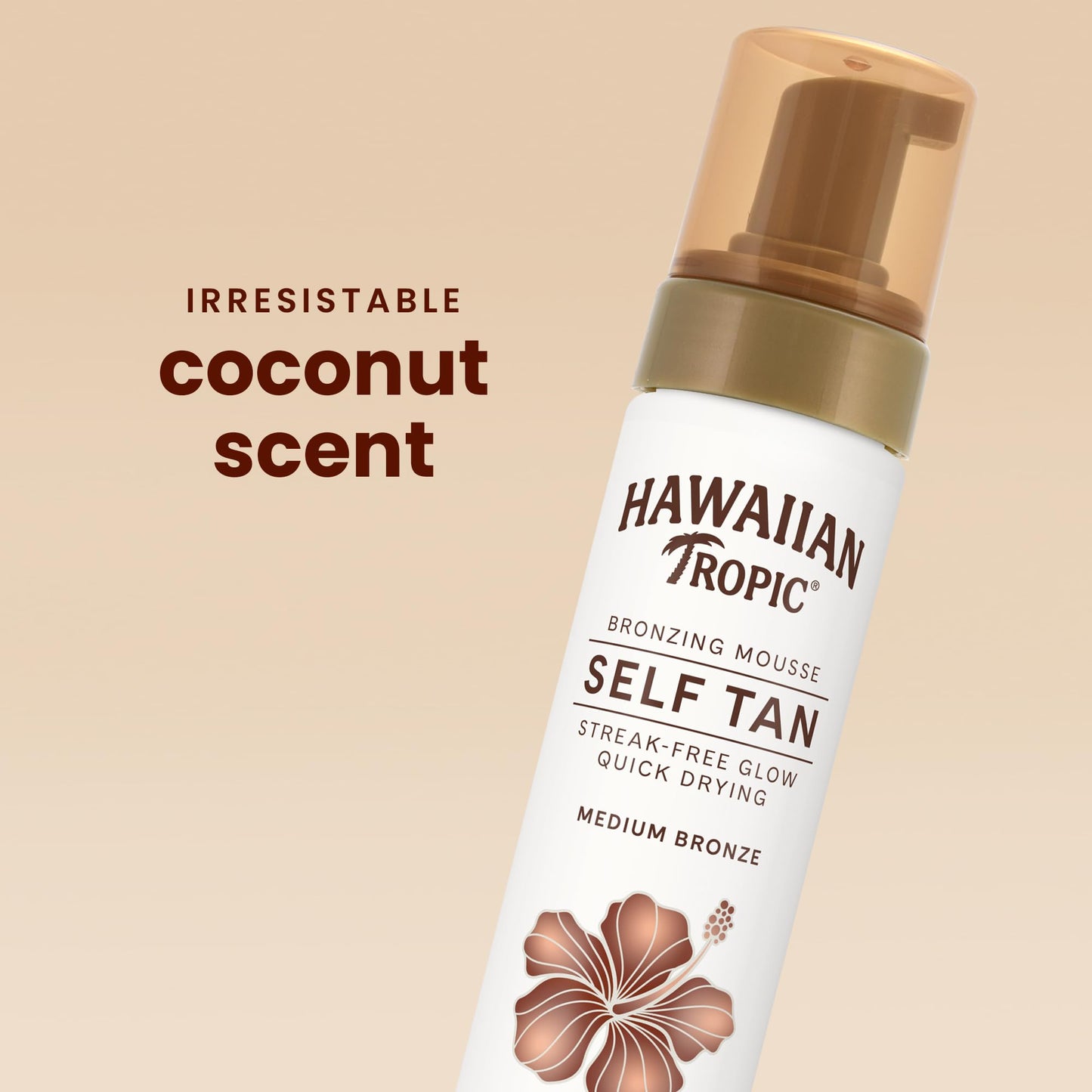 Hawaiian Tropic Aloha Glow Self Tanning Mousse, Express Tan, 6.7 oz, Self Tanner Mousse, Fake Tan, Self Tan Mousse, 1 Hour Express Self Tanner Foam Beauty & Personal Care Hawaiian Tropic
