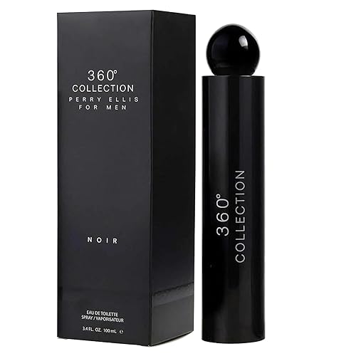 Perry Ellis 360 Collection Noir for Men Eau de Toilette Spray, 3.4 Ounce Beauty & Personal Care Perry Ellis