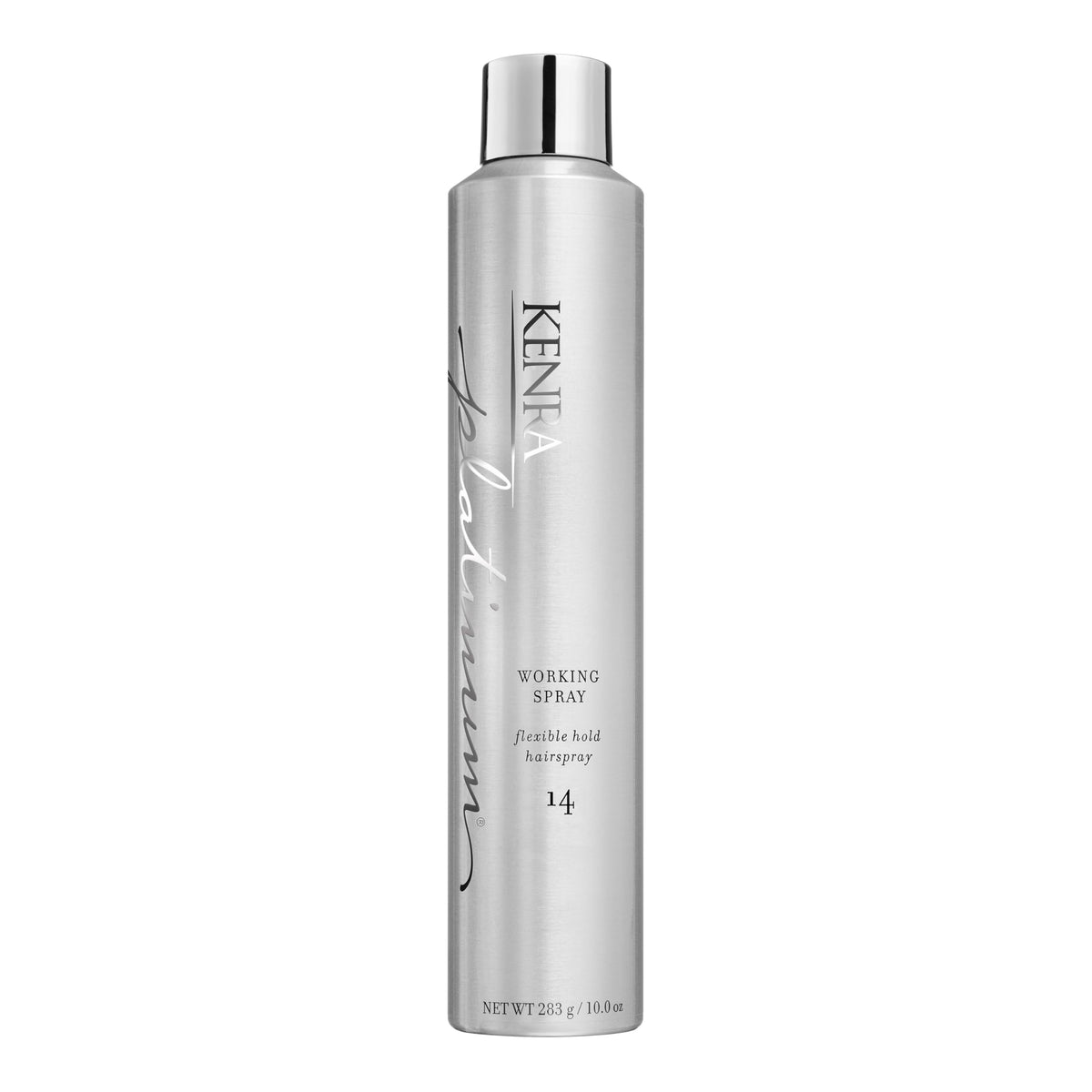Kenra Professional Platinum Working Spray 14 80% | Flexible Hold Hairspray | Fast-Drying, Non-Sticky | Creates Volume & Texture | Leaves Hair