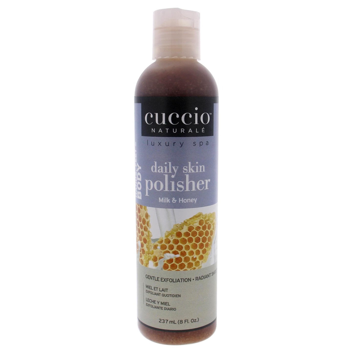 Cuccio Naturale Daily Skin Body Polisher - Soothes And Softens Your Skin - Gentle Exfoliation Process - Lifts Dead Cells From The Skin’s Surface Beauty & Personal Care Cuccio