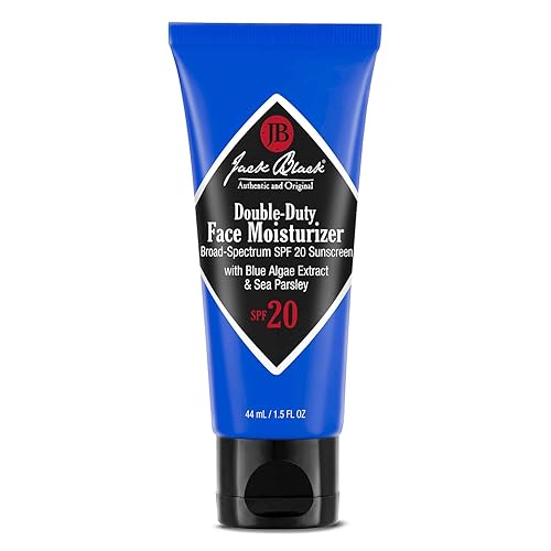 Jack Black Double Duty Mens Face Moisturizer with SPF 20 Sunscreen, 1.5 fl oz - SPF Moisturizer Face, Mens Lotion, Lotion for Men, Skin Care for Men Beauty & Personal Care Jack Black