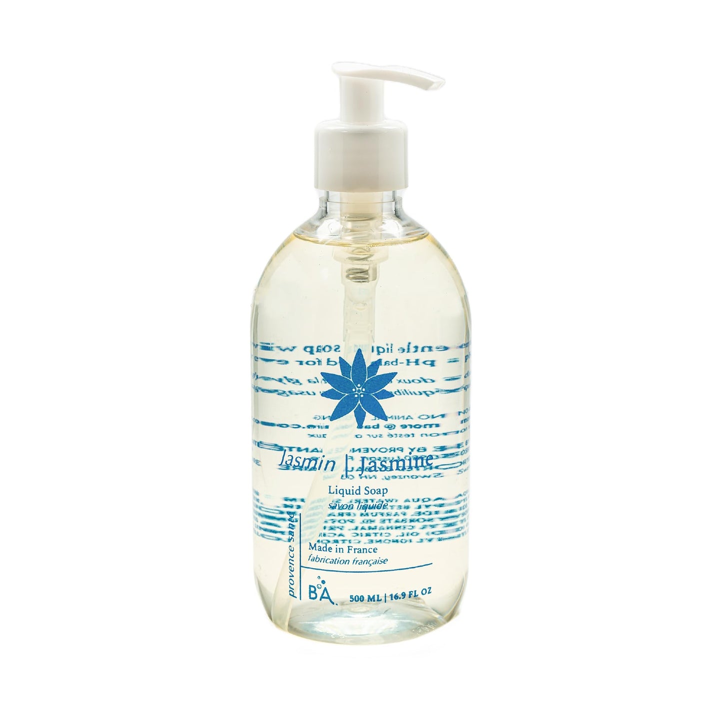 Provence Sante Natural Liquid Soap - Moisturizing Almond Oil Hand Soap with Exotic Jasmine Scent - Elegant Pump Dispenser for Kitchen & Bath (16.9 oz) Beauty & Personal Care Provence Sante