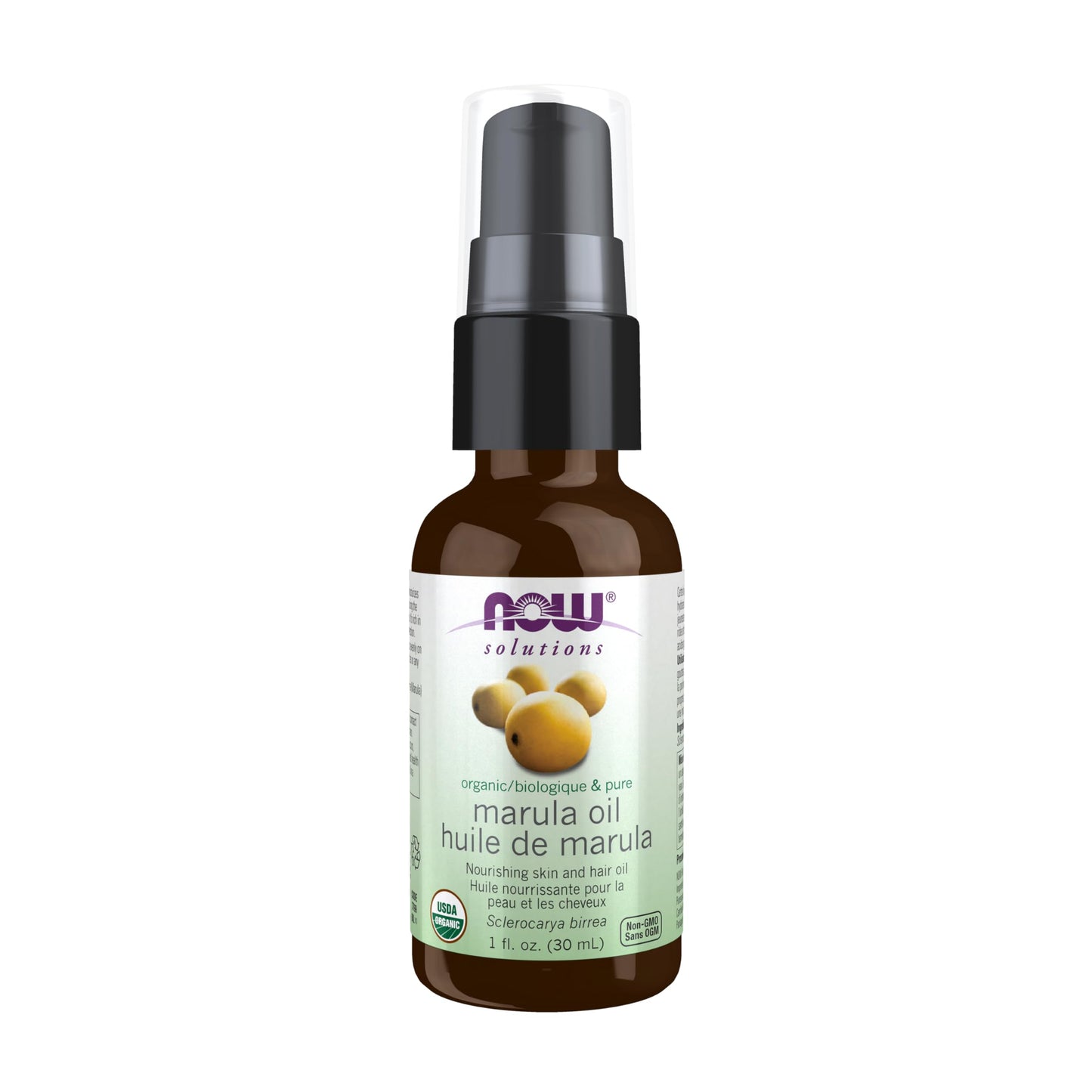 NOW Foods Solutions, Organic Marula Oil, Skin Hydrating and Nourishing, 100% Pure, 1-Ounce Beauty & Personal Care NOW Foods