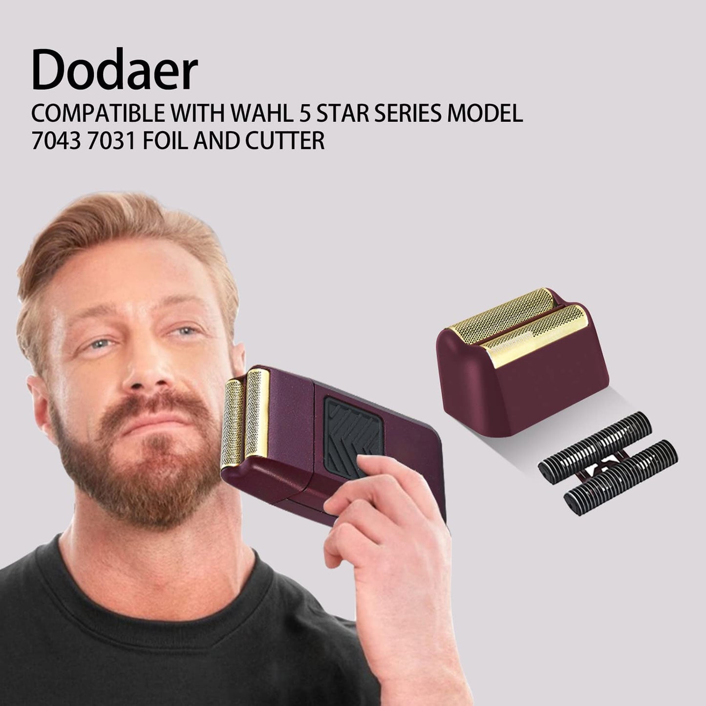 5 Star Shaver Replacement Foil Compatible with wahl Shaver Foil Beauty and Personal Care DODAER