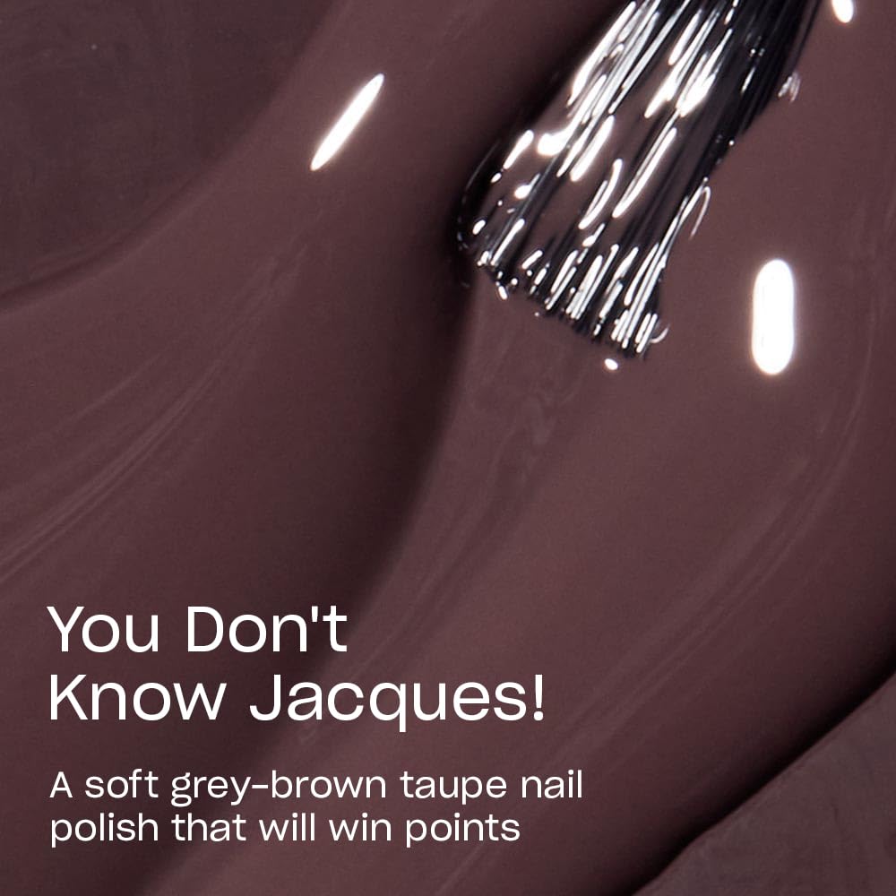 OPI Nail Lacquer You Don't Know Jacques! | Opaque Dark Brown Crème Chip Resistant Nail Polish | Vegan, Fast Drying, Streak Free Beauty & Personal Care OPI