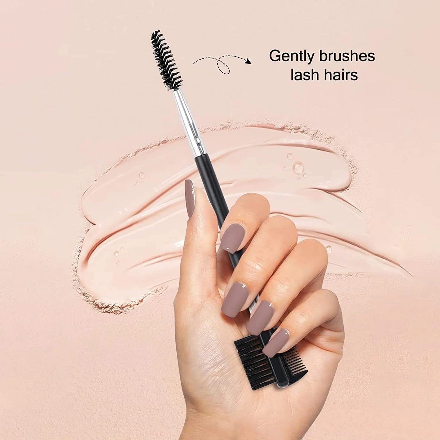 3pcs 3 Head Eyebrow Eyelash Shaper Eyelash Comb Double Head Brush Makeup Grooming Tool Cosmetic with 3 Different Spoolie Brushes for Separating Beauty & Personal Care MUIIGOOD