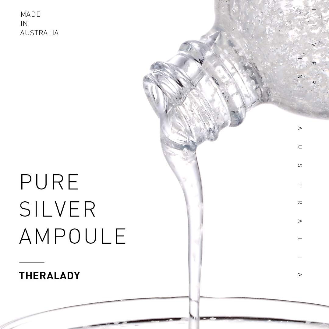 TheraLady Australian Pure Silver AMPOULE, Moisturizing, Skin Rejuvenation Ampoule, 100ml / 3.4fl. oz Beauty & Personal Care Beauty-Mall
