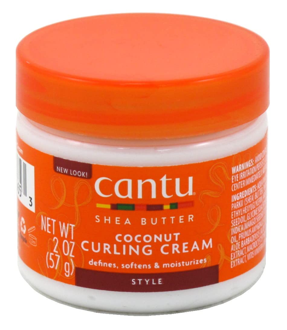 Cantu Shea Butter Coconut Curling Cream 2 Ounce (12 Pack) Beauty & Personal Care Cantu