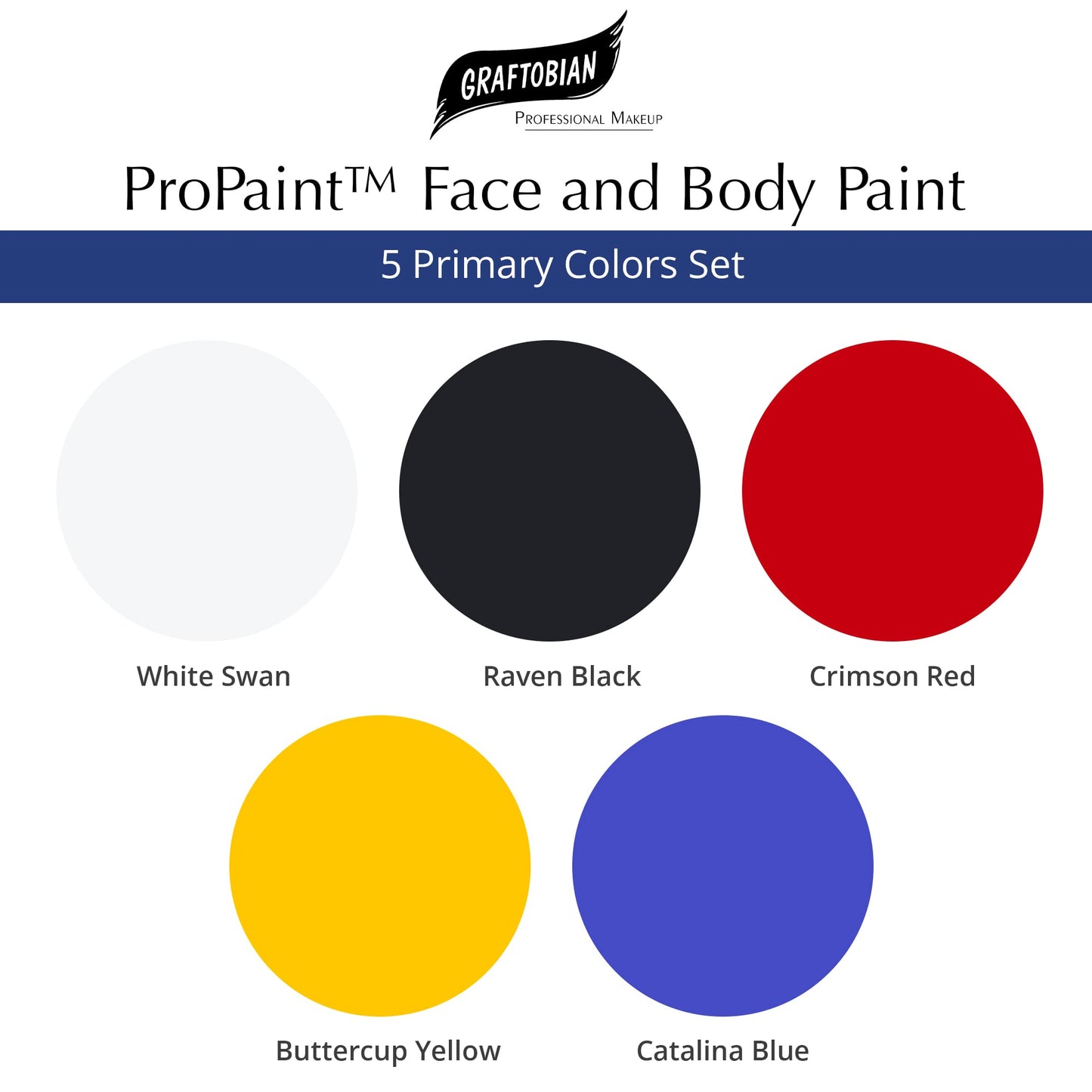 Graftobian Makeup ProPaint Face & Body Paint - Face Painting Set 5oz - Halloween Makeup - Costume Makeup for Adults - Body Paints for Adults - Face Beauty & Personal Care Graftobian