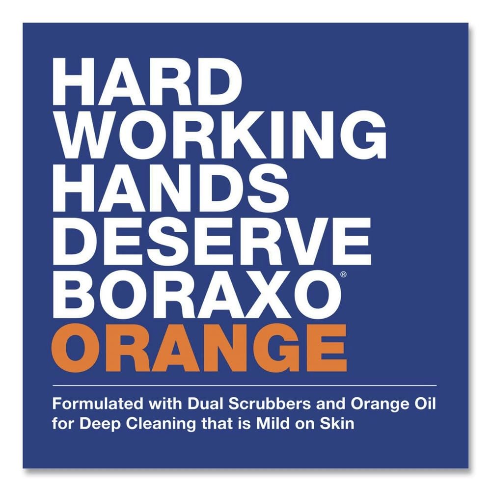 Boraxo 06058 Orange Heavy Duty Hand Cleaner 3 Liter Pump Bottle Beauty & Personal Care Dial