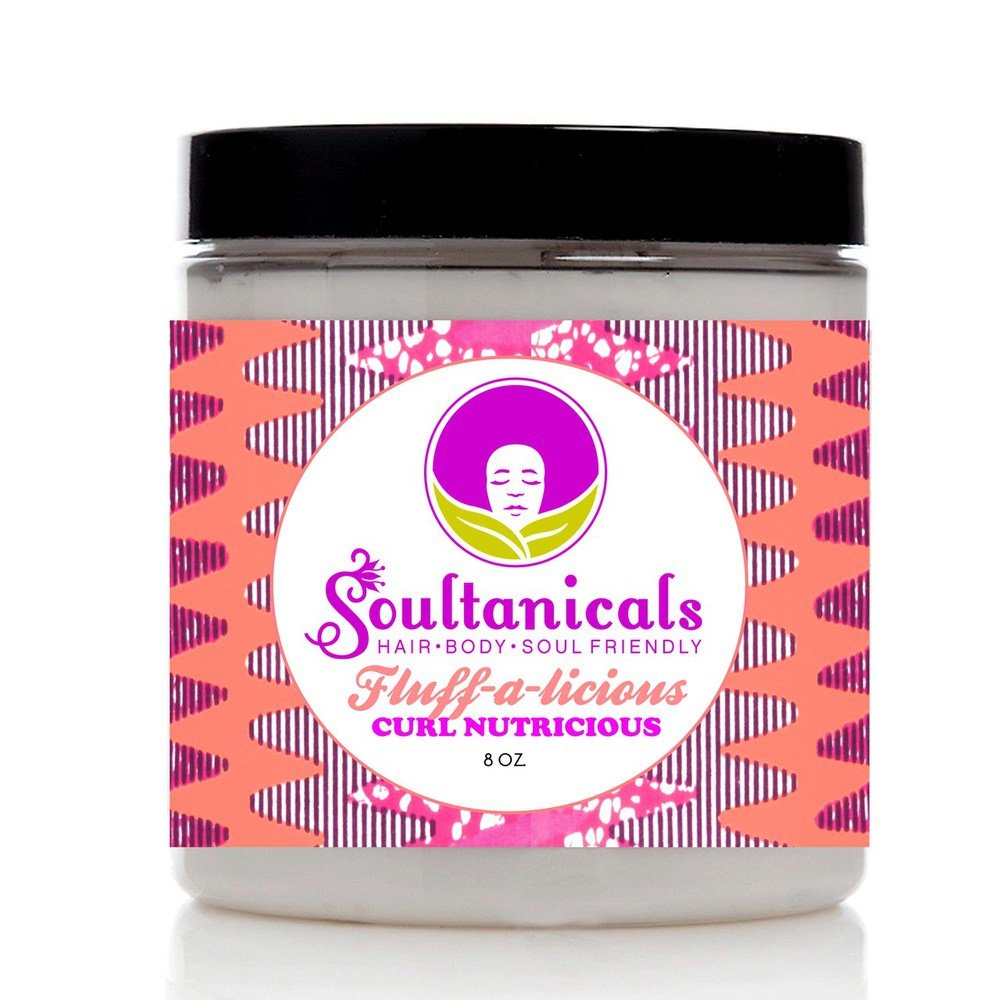 Soultanicals Fluff-a-licious Curl Nutricious, 8 Oz Beauty & Personal Care Soultanicals