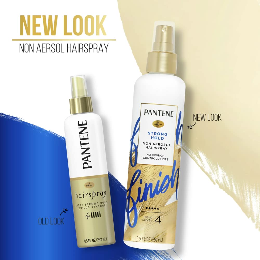 Pantene Hairspray, Non-Aerosol, Extra Strong Hold 3 8.5 fz (Pack of 3) Beauty & Personal Care Pantene