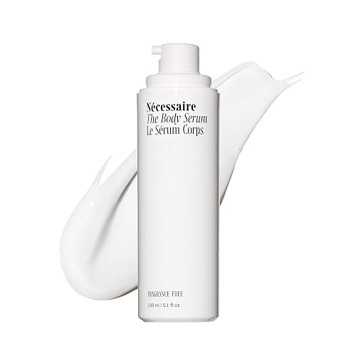 Nécessaire The Body Serum - Fragrance-Free Hyaluronic Acid Body Serum for Women+ Men. Niacinamide Firming Body Lotion - Fast-Absorbing for Sensitive + Beauty & Personal Care Nécessaire