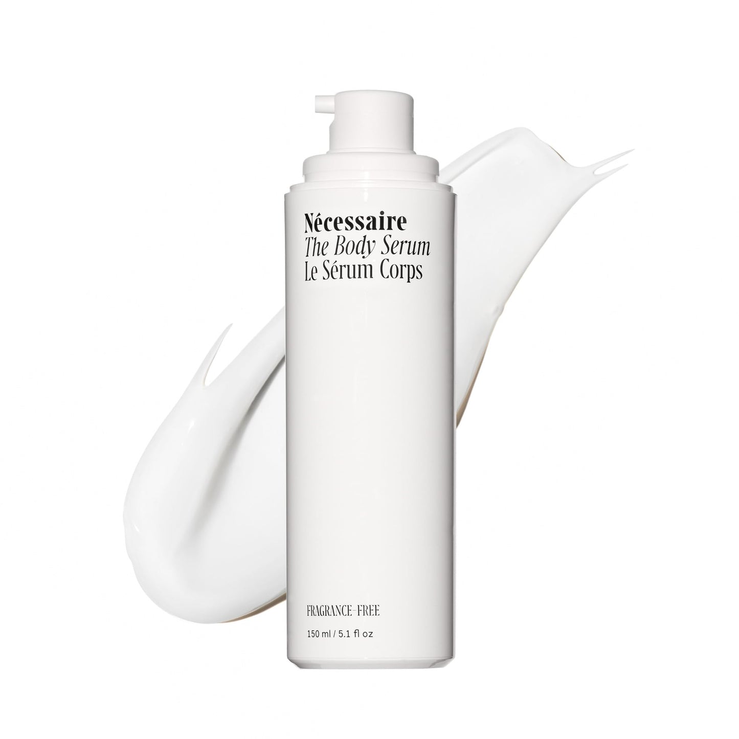 Nécessaire The Body Serum - Fragrance-Free Hyaluronic Acid Body Serum for Women+ Men. Niacinamide Firming Body Lotion - Fast-Absorbing for Sensitive + Beauty & Personal Care Nécessaire