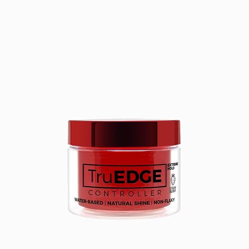 NICKA K NEW YORK Tyche TruEDGE Edge Controller - 100ml / 3.38 fl oz - Water-Based, Black Castor Oil & Hemp Seed Oil - Long-Lasting Hold, Non-Flaky Beauty & Personal Care NICKA K NEW YORK