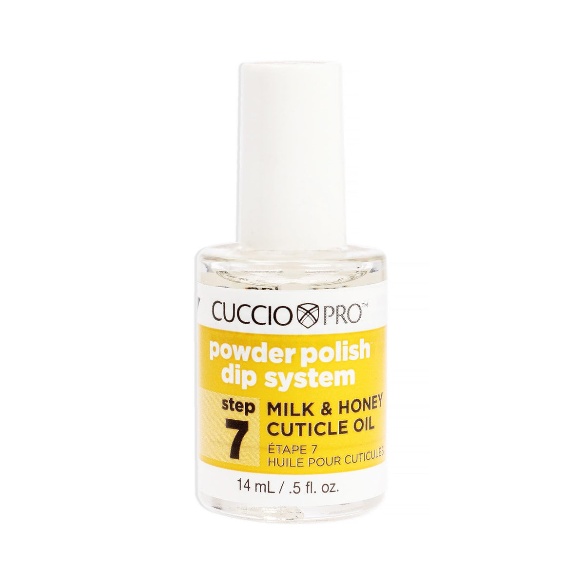 Cuccio Colour Powder Polish Dip System Step 7 - Moisturize And Nourish Your Nails - Keep Cuticles From Cracking - Milk And Honey Cuticle Oil Nail Beauty & Personal Care Cuccio