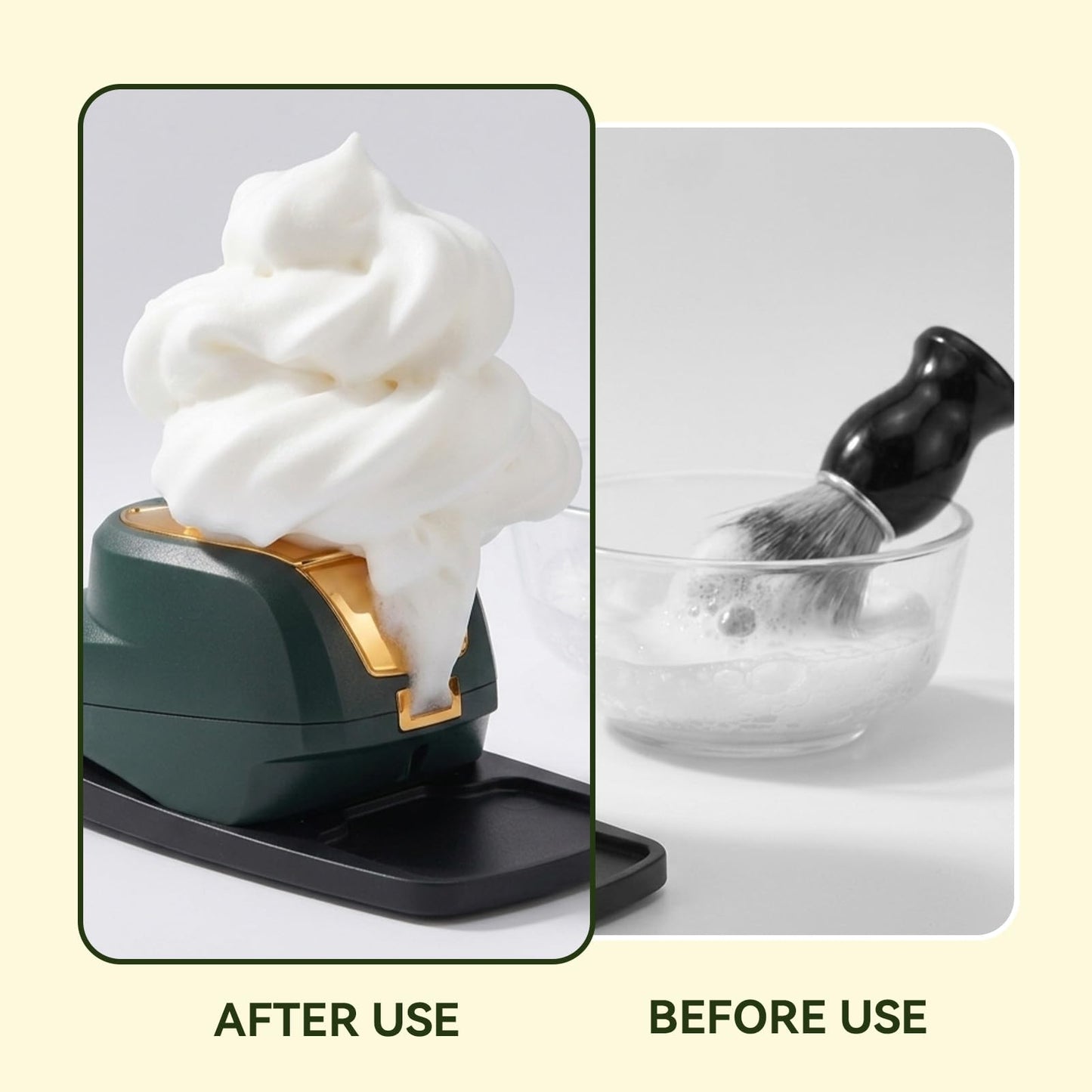 Electric Hot Lather Machine, Professional Large Capacity Shaving Cream Warmer Barber Shaving Cream Dispenser Shop Accessories for Home Salon Barber Beauty and Personal Care Gsycle