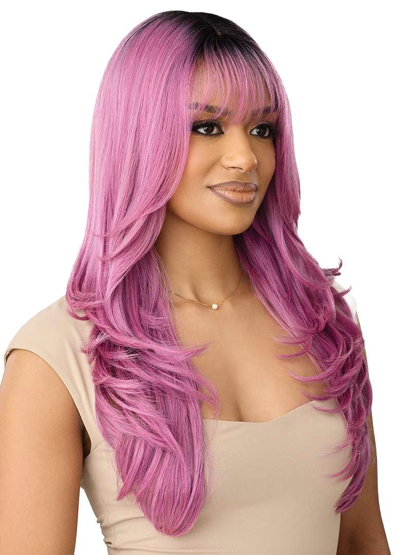 Outre Lace Front Wig - Castine (CHERRY COFFEE)