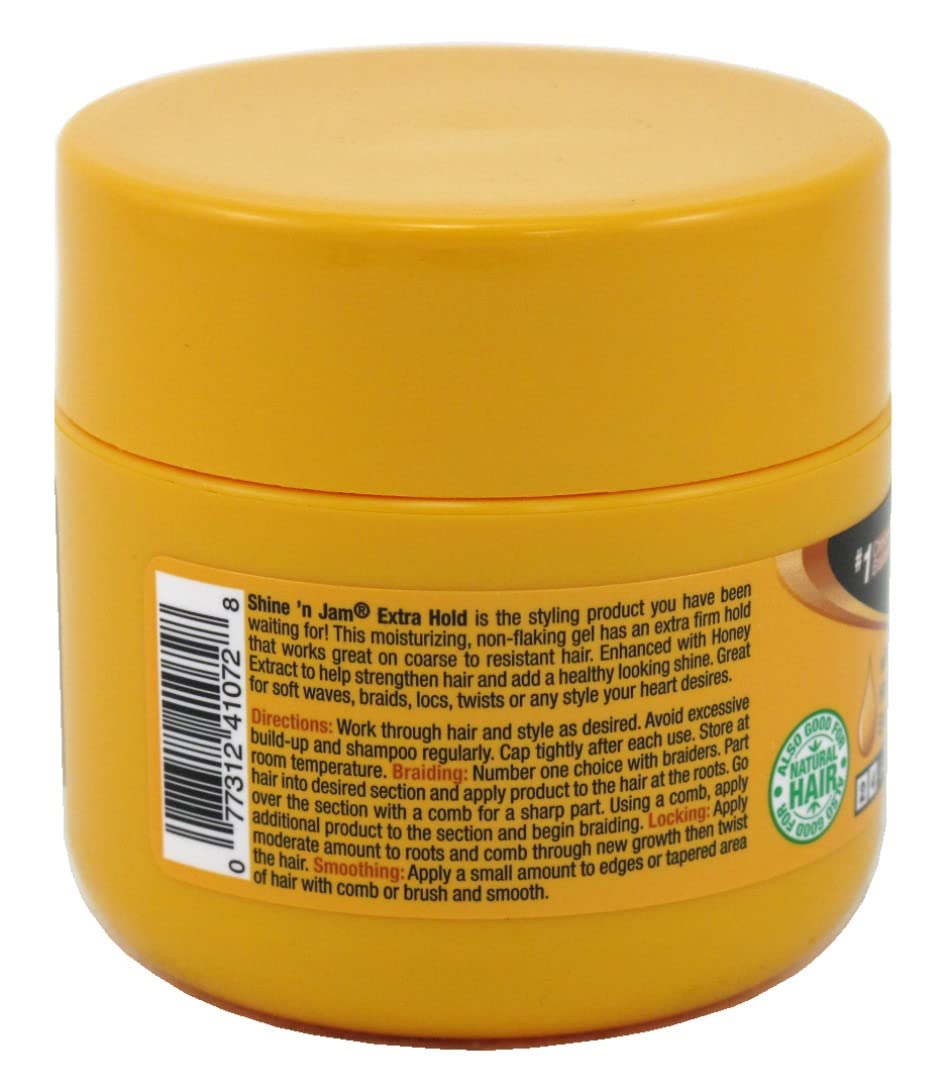 Shine N Jam Conditioning Gel Extra Hold 4 Ounce Beauty & Personal Care Shine 'n Jam