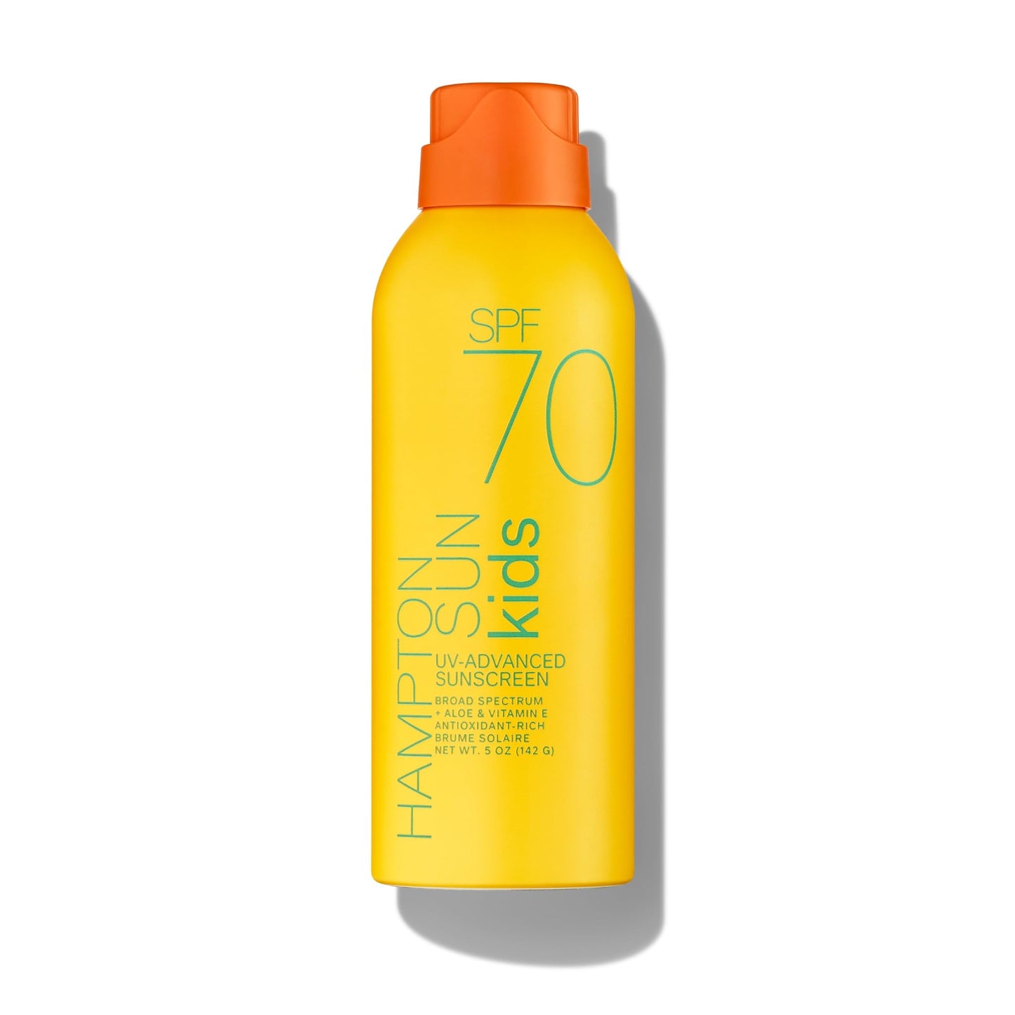 Hampton Sun SPF 70 Continuous Mist Sunscreen for Kids, Broad Spectrum + Advanced Water/ Sweat Resistance, Antioxidant-Rich Vitamin E + Aloe Beauty & Personal Care Hampton Sun