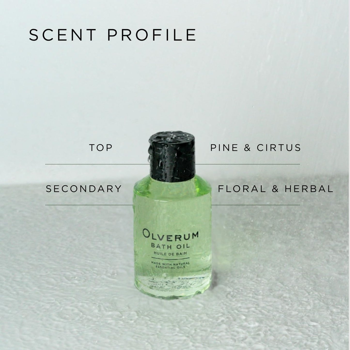OLVERUM - Natural Bath Oil - Vegan, Cruelty-Free, Revitalizing Clean Beauty Bath Oil (4.25 fl oz - 125 ml) Beauty and Personal Care OLVERUM