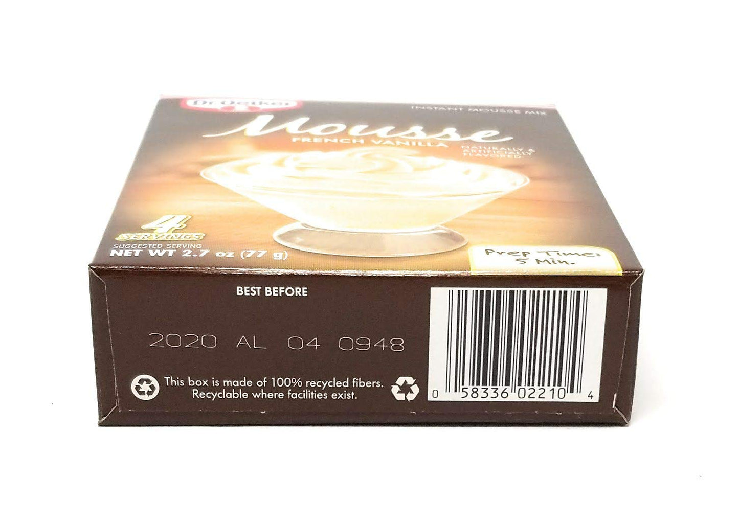 Dr Oetker French Vanilla Mousse, 2.7-Ounce (Pack of 6) Beauty & Personal Care Dr. Oetker