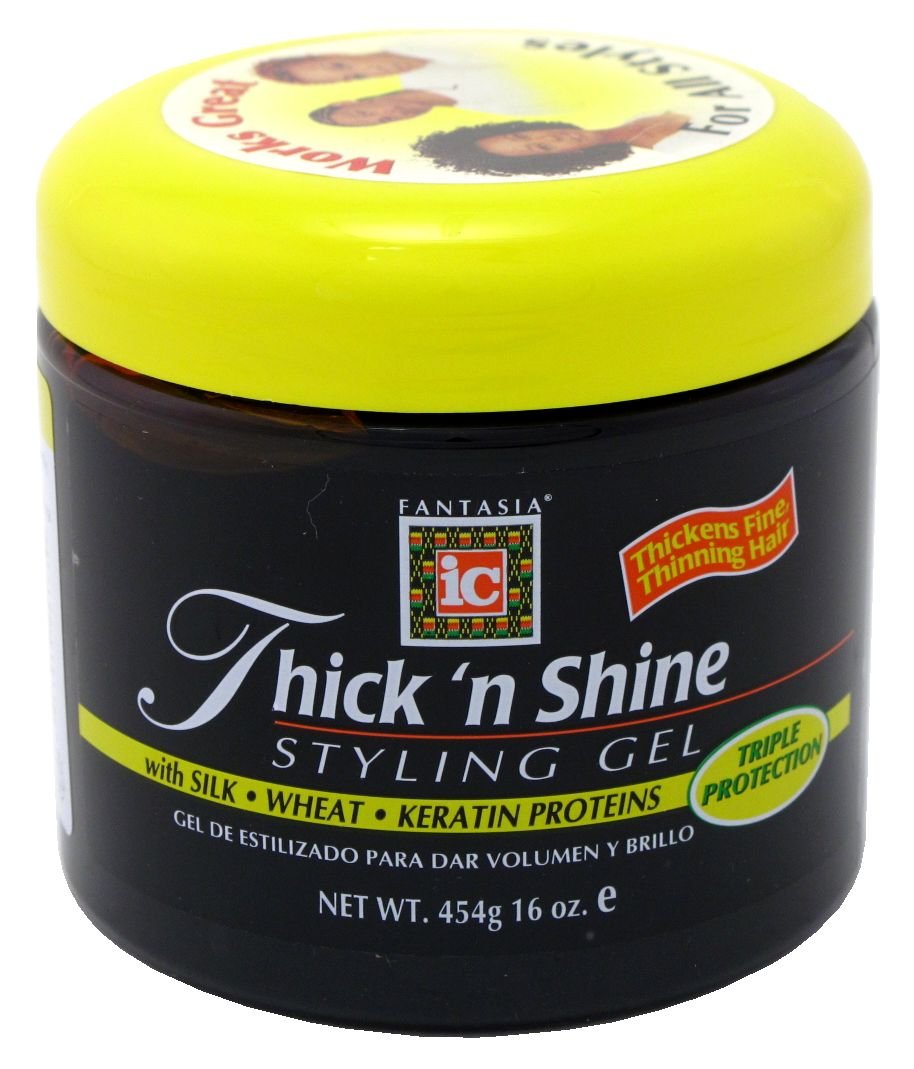 Fantasia Gel Thick 'N Shine 16oz Jar (2 Pack) Beauty & Personal Care Fantasia