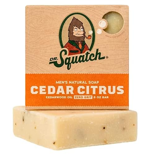 Dr. Squatch DISCONTINUED All Natural Bar Soap for Men with Zero Grit, Cedar Citrus Beauty & Personal Care Dr. Squatch