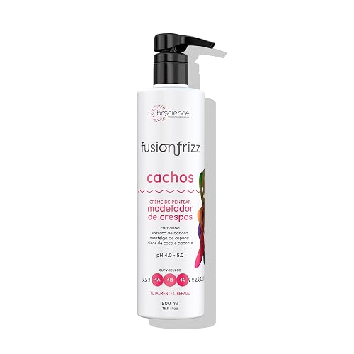 Brscience Fusionfrizz Curls 4A, 4B, 4C - Curly Styling Combing Cream 500ml Beauty & Personal Care Brscience