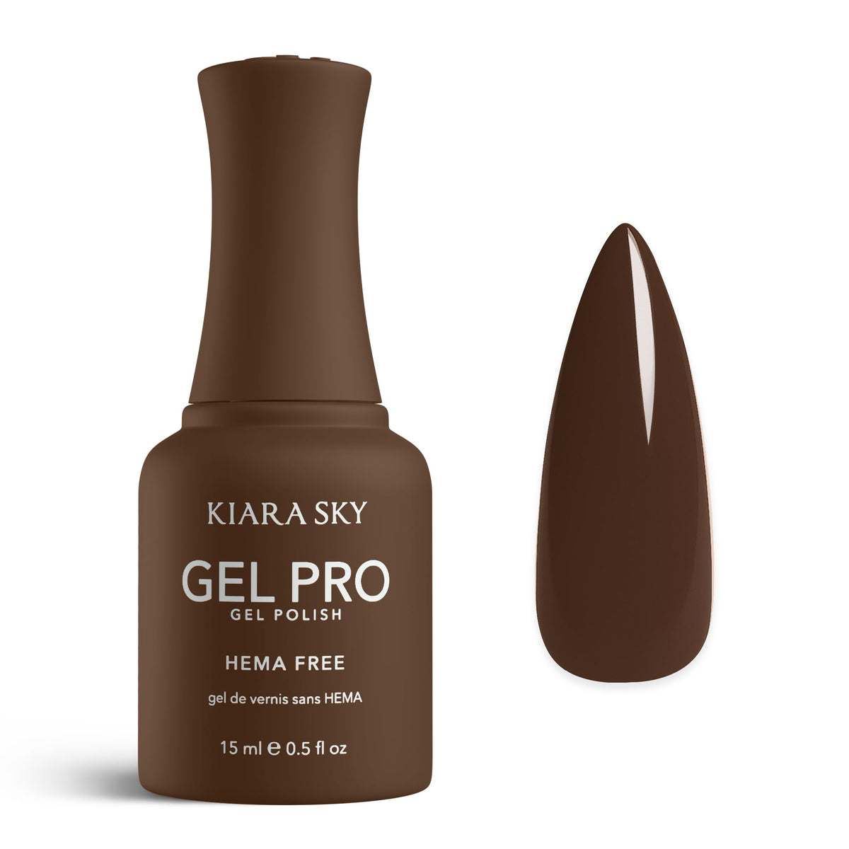 KIARA SKY Gel Pro HEMA-Free Gel Nail Polish | Full Coverage, 28+ Day Wear, Self-Leveling, UV/LED Soak-Off, 0.5 fl oz | Bearly Made It #144
