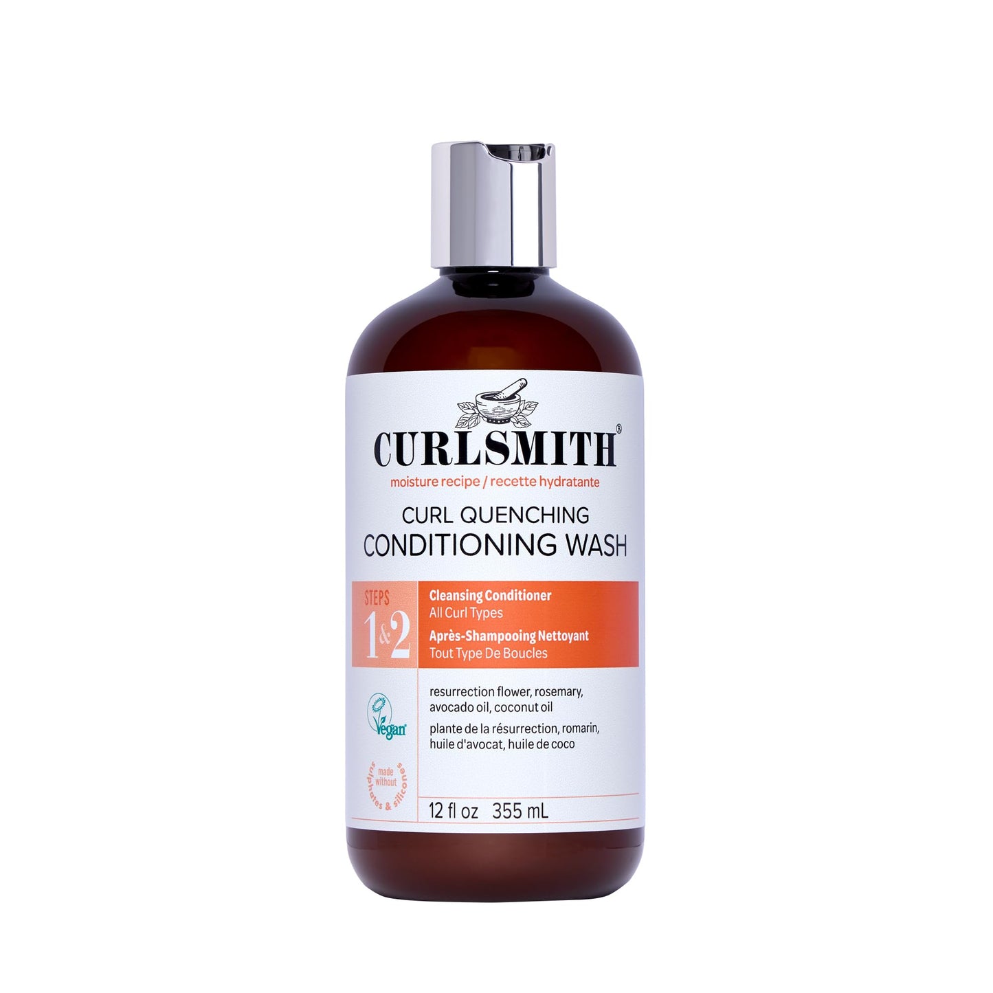 CURLSMITH - Curl Quenching Conditioning Wash (12 oz) Beauty & Personal Care CURLSMITH