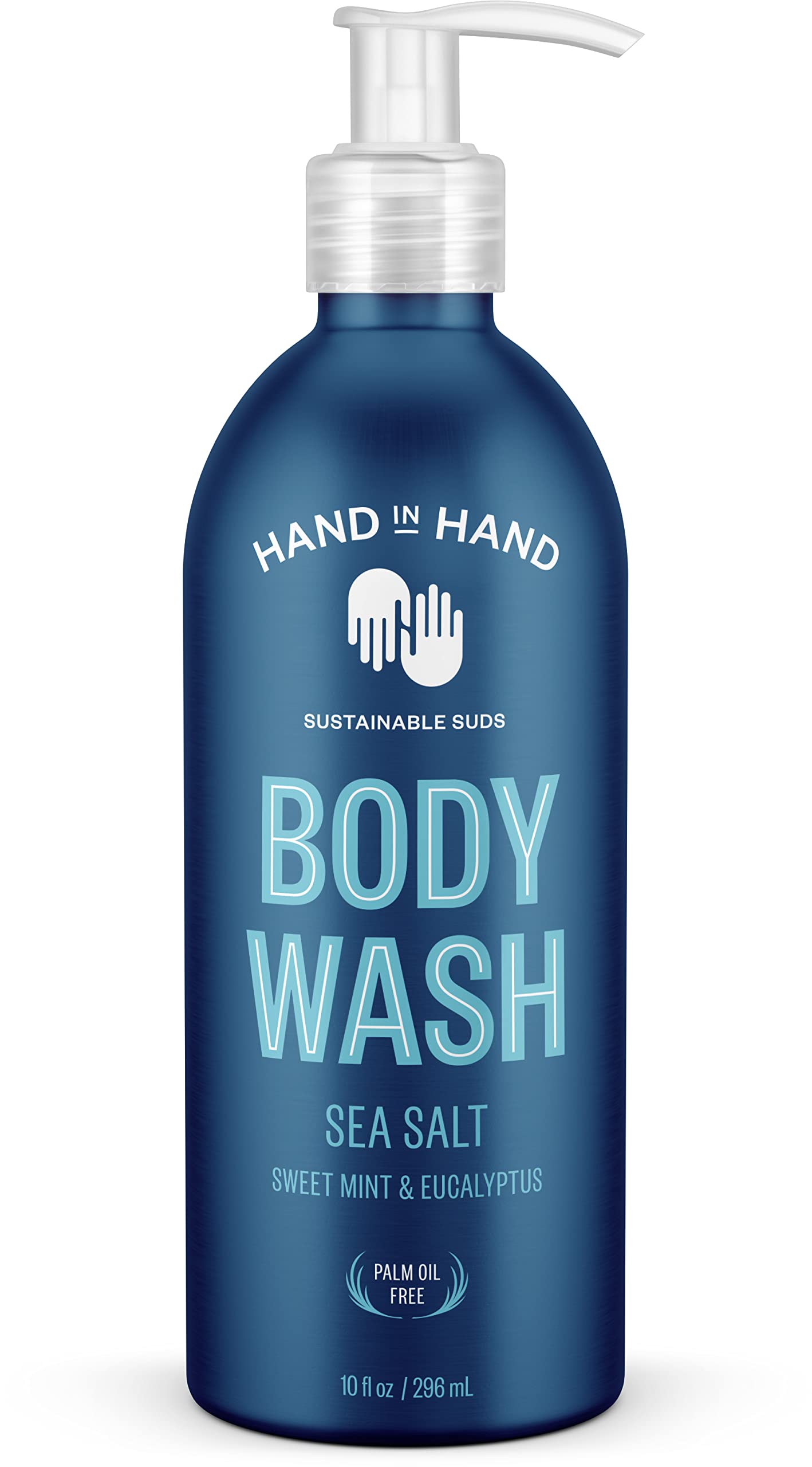 Hand in Hand, Body Wash Sea Salt, 10 Fl Oz Beauty & Personal Care Hand in Hand