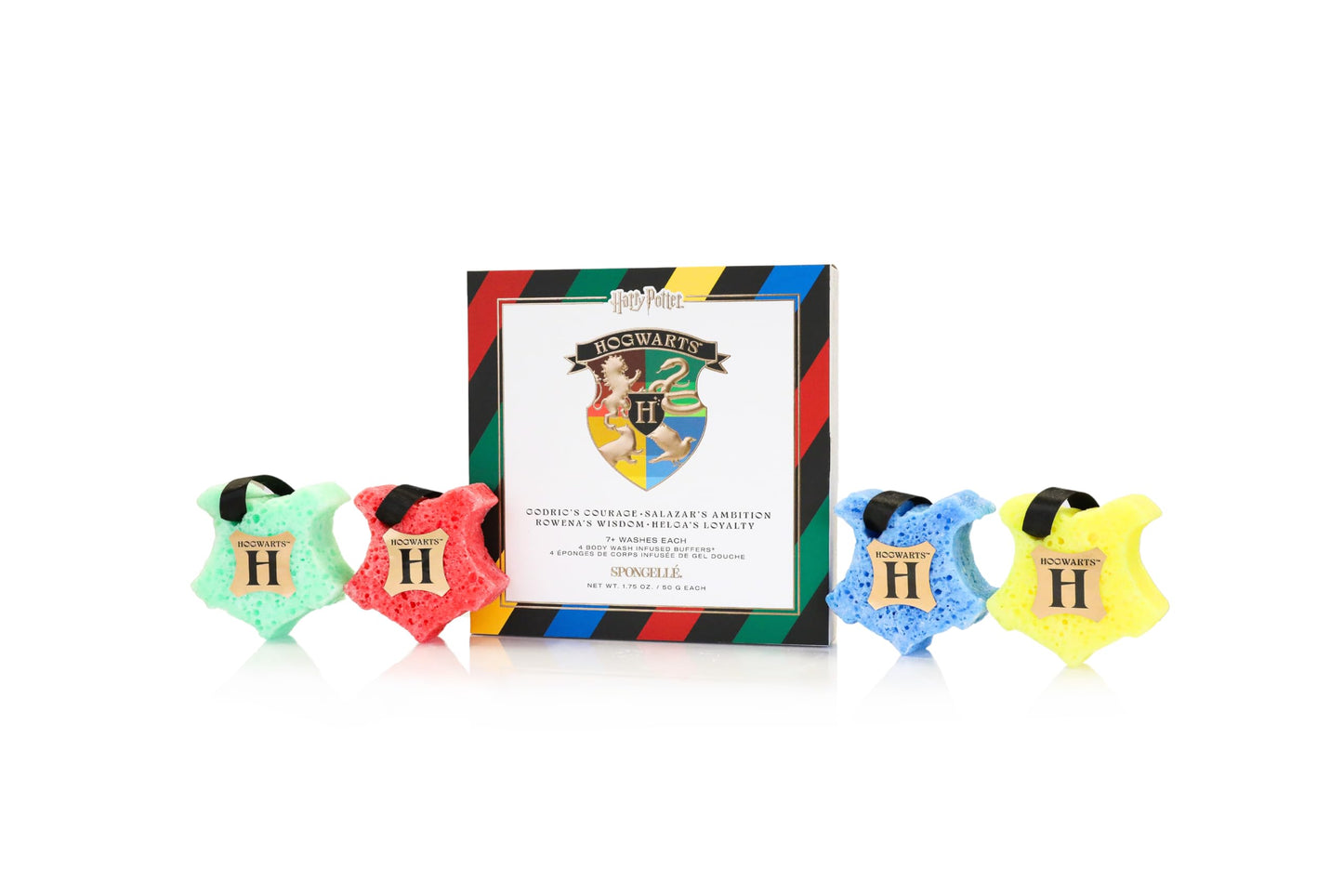 Spongelle Harry Potter Gift Set (Gryffindor, Slytherin, Ravenclaw, Hufflepuff) Beauty & Personal Care SPONGELLÉ