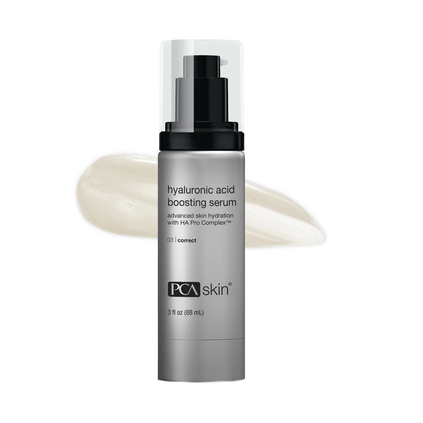 PCA SKIN Hyaluronic Acid Boosting Face Serum - Anti Aging Hydrating Facial Corrector with Niacinamide for Smoothing Wrinkles & Fine Lines (3 fl oz) Beauty & Personal Care PCA SKIN