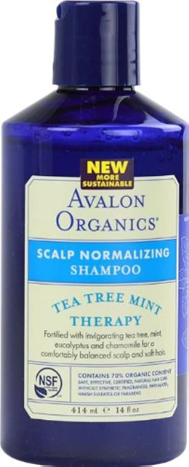 Tea Tree Mint Treatment Shampoo, 14 oz, 2 pk Beauty & Personal Care Avalon Organics
